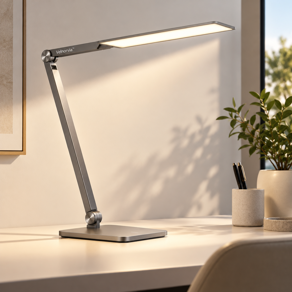 AxisFold Aluminum LED Desk Lamp lifestyle