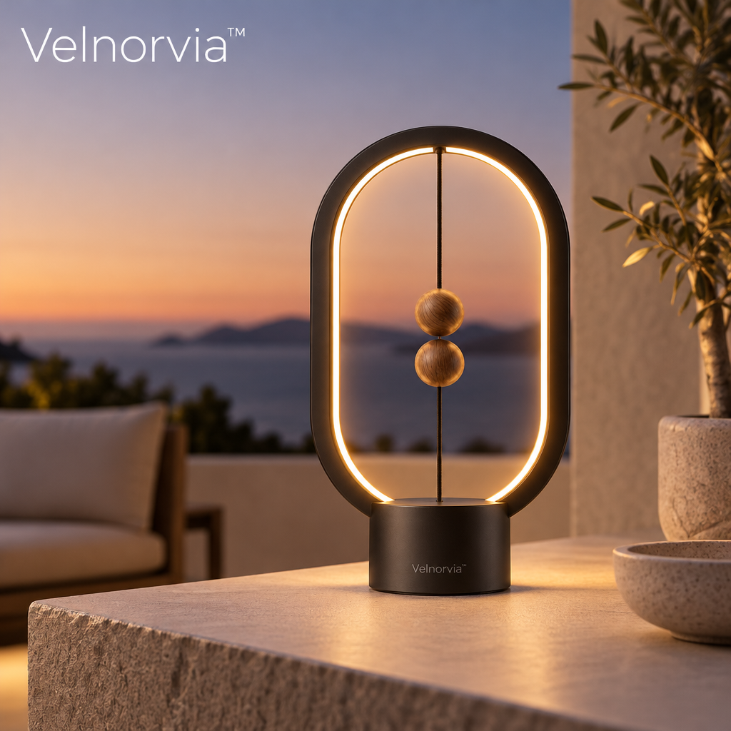 Equilibria Magnetic Balance Table Lamp lifestyle