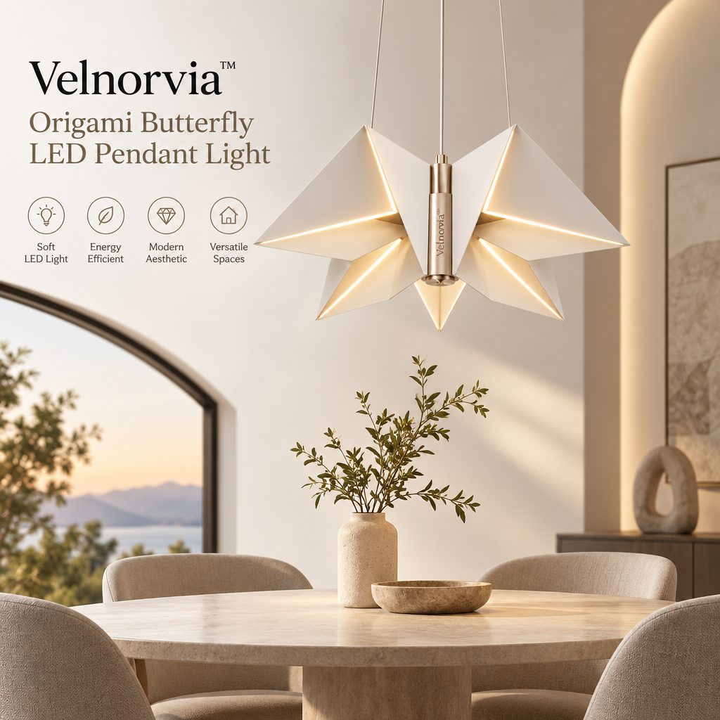 Papillon Origami Butterfly Pendant Light brand hero