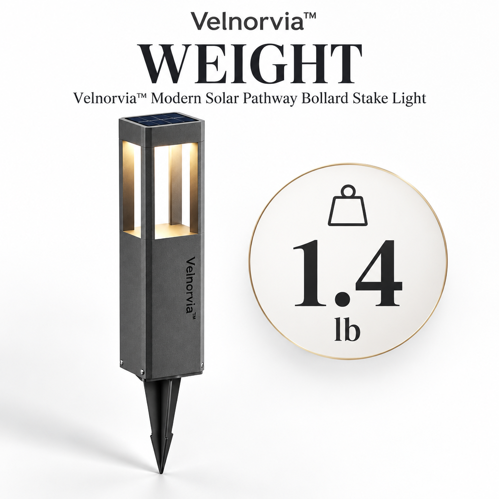 Pathline Solar Bollard Stake Light weight